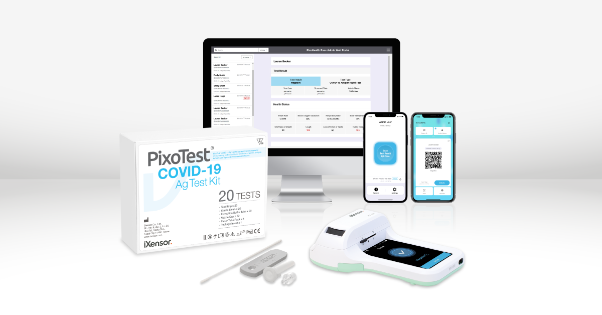 PixoHealth Pass Admin App and Web Portal empowers safer reopening in the post-pandemic era