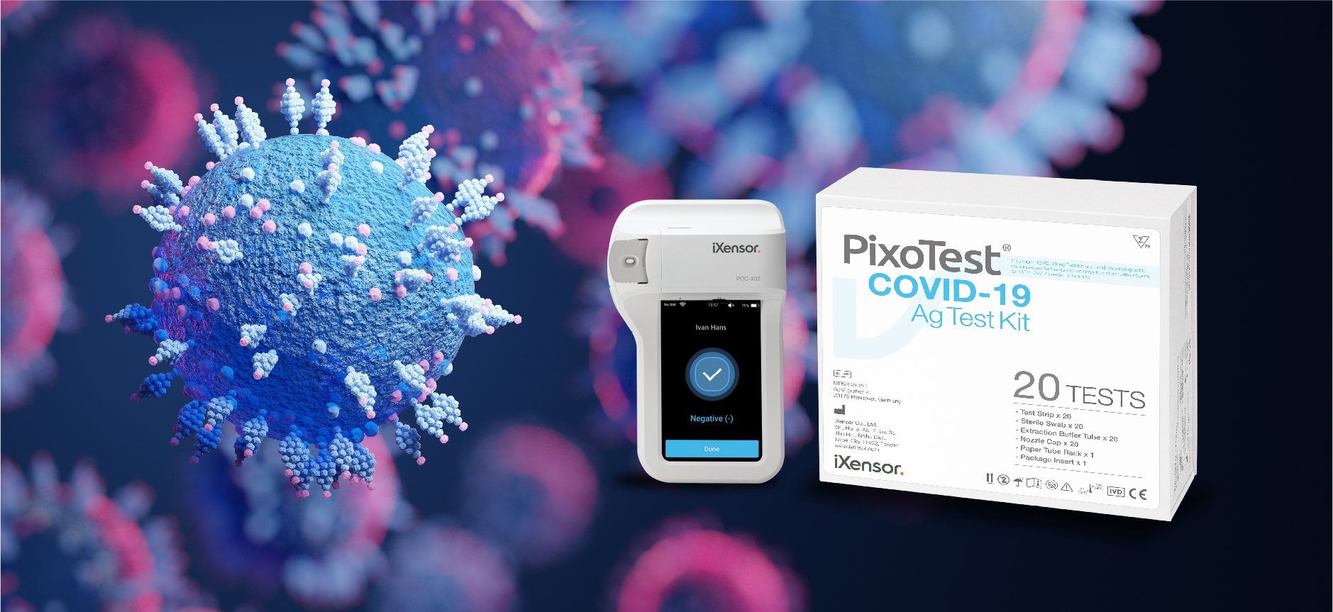 pixotest detects omicron